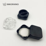 Smell-proof & Airtight Seal CR Cap- Concentrate Jar with Divider