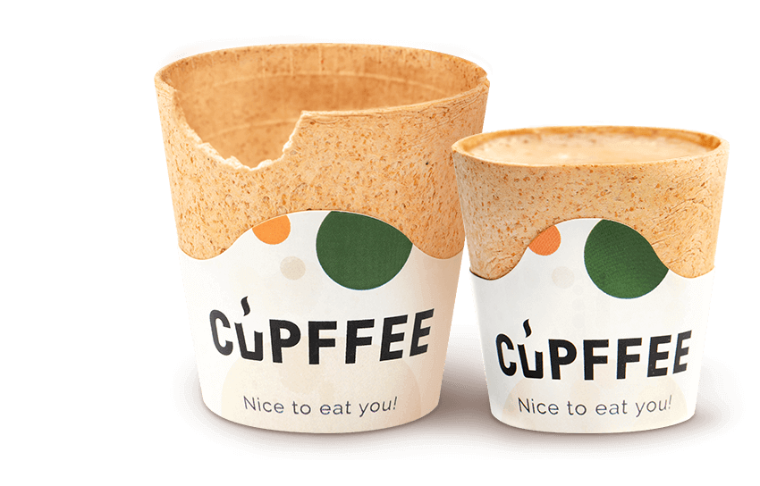 Edible Packaging - Cupffee