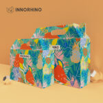 corrugated box with handle