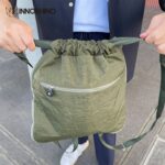 Polyester drawstring bag