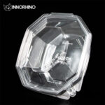 Tamper Evident Octagonal Hinged Container - INNORHINO