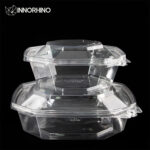 Tamper Evident Octagonal Hinged Container - INNORHINO