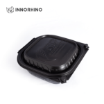 Microwavable square tamper evident clamshell container for takeouts - INNORHINO