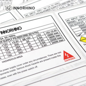 Non-residue Sticker Label | INNORHINO
