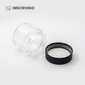 Round Glass Jar