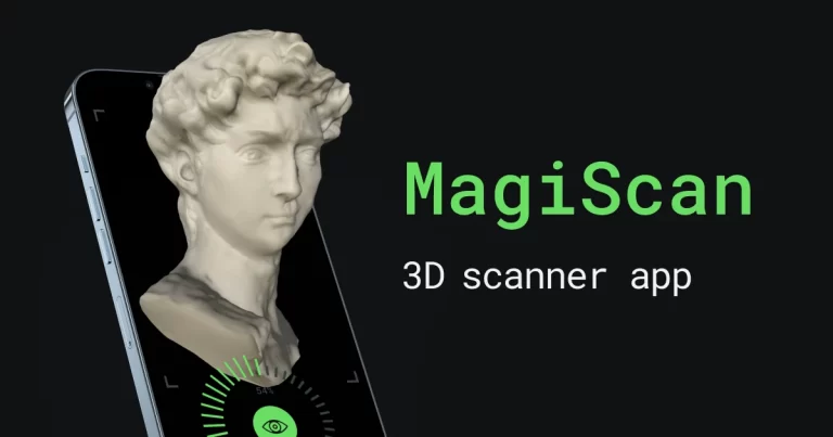 MagiScan AI — 3D scanner app tool for iOS and Android