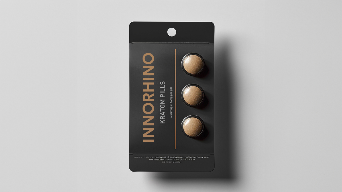 Kratom packaging for capsules