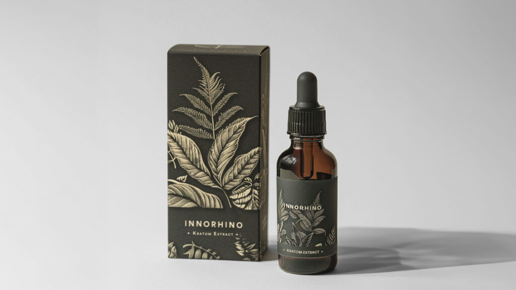 Kratom packaging-extracts and Tinctures