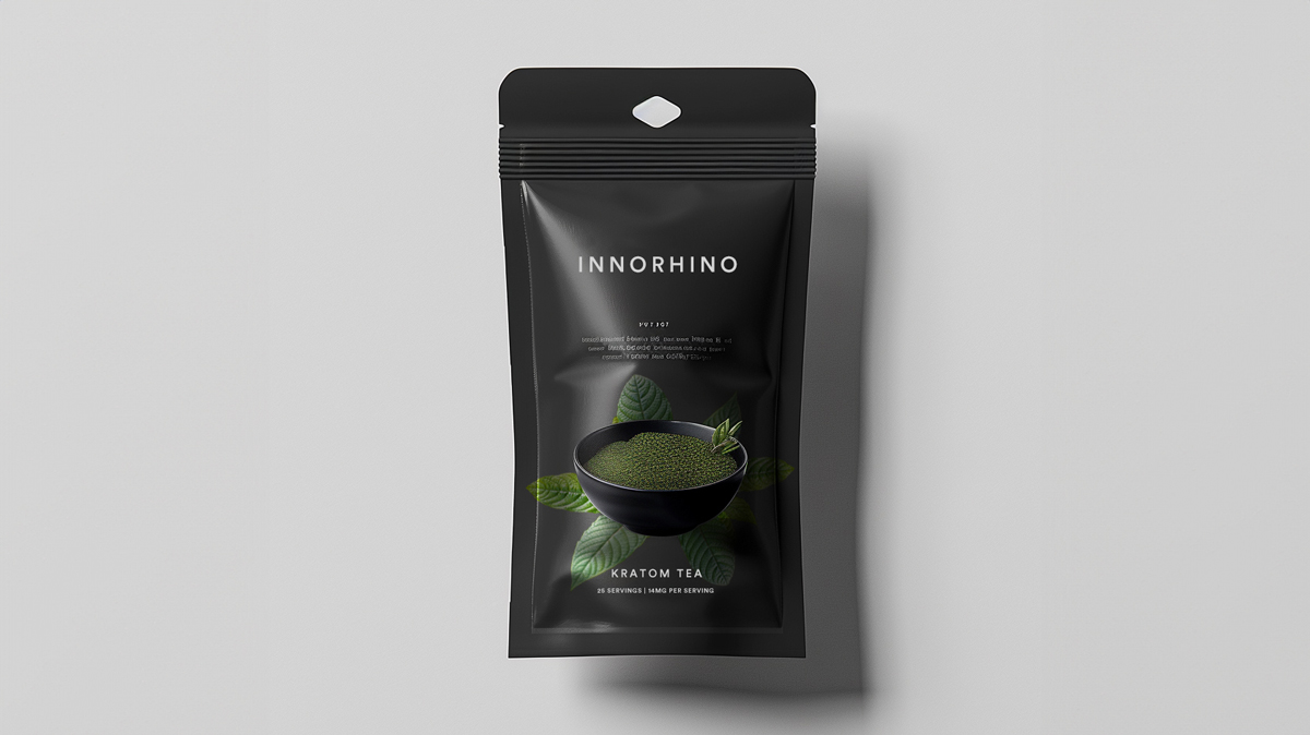 Kratom pouch, Kratom powder packaging