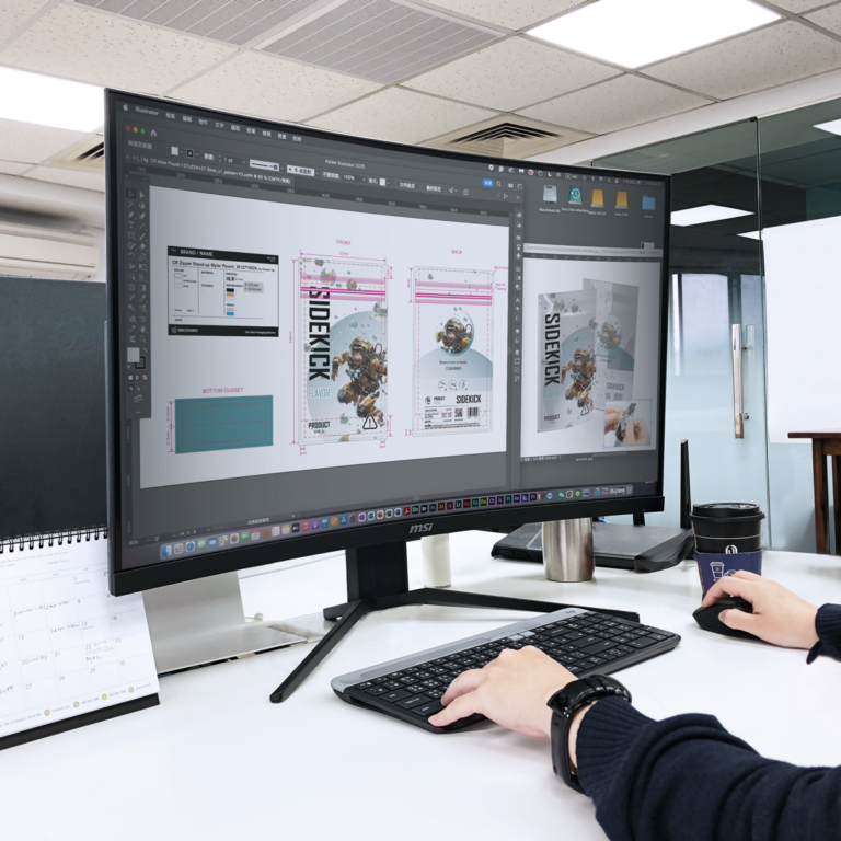 Dieline Artwork Layouting