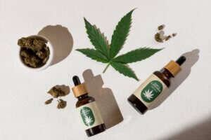 CBD oil dropper for cannabis packaging