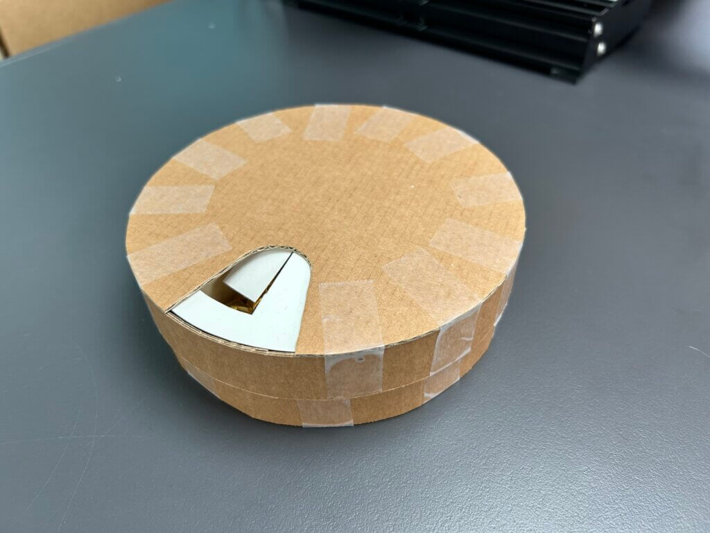 prototype of advent box