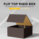 Custom Magnetic Flip Top Rigid Box