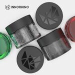 Cusomtized 3.5g Glass Stash Jars