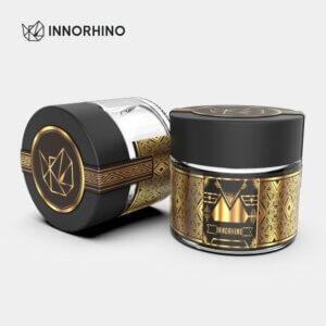 Luxury Custom Design Label for 3.5g Glass Jar