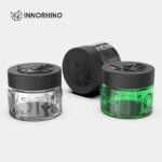 Custom 3.5g Stash Jar Multicolor Glass, matte / glossy