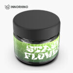 Glass Stash Jar - Branded Design Label