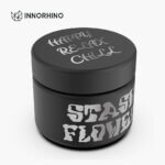 Glass Stash Jar Finish: Spot UV Effect