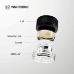 Concentrate Jar - Child-resistant Cap (CRC) Exploded View
