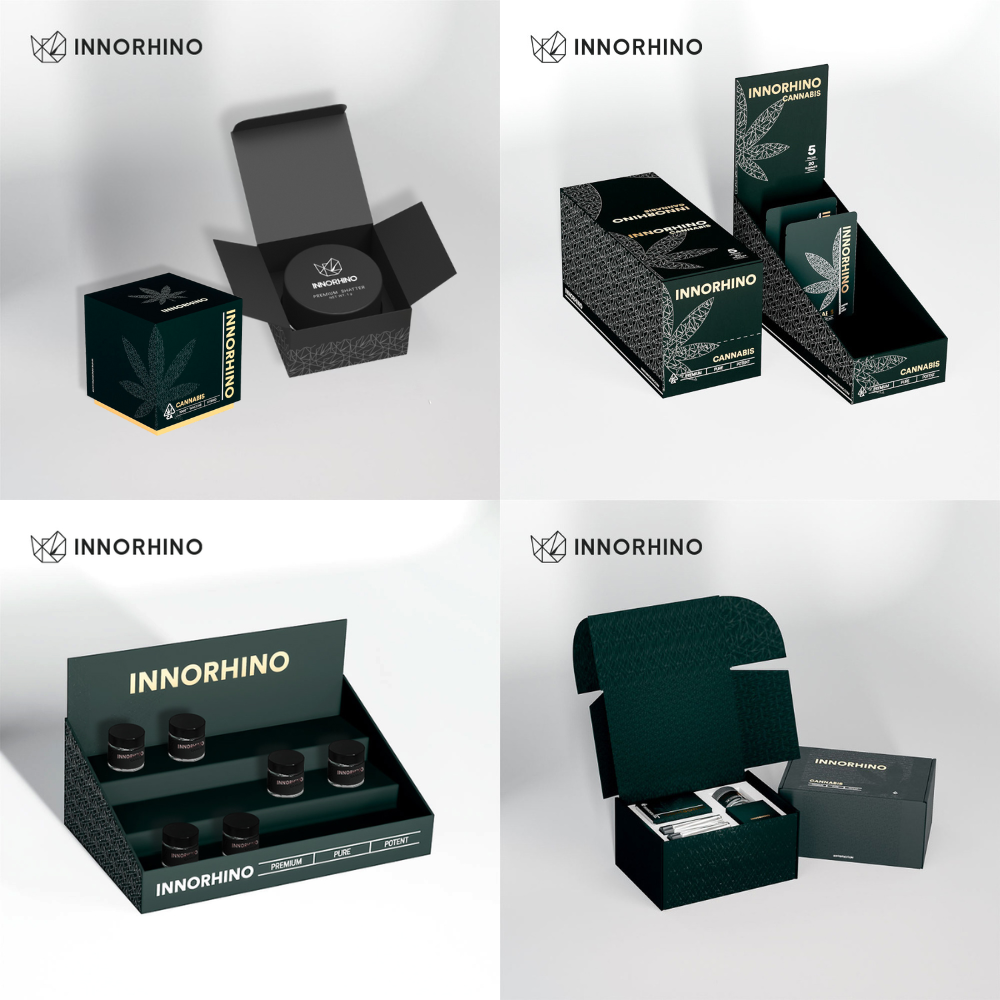 Multiple custom packaging ideas (folding carton, shelf-ready display boxes- carton/corrugated, rigix box for gift set, etc)