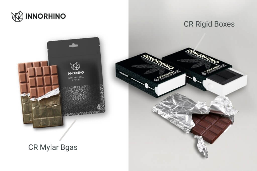 Two Smart CR Chocolate Bar Packaging Ideas