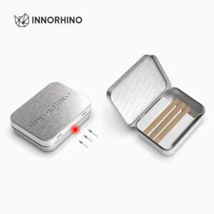 HingeSafe- Push and Flip Chil-resistant Tin Case