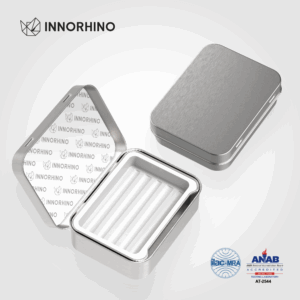 HingeSafe Case- CR Tin Prerolls Packaging