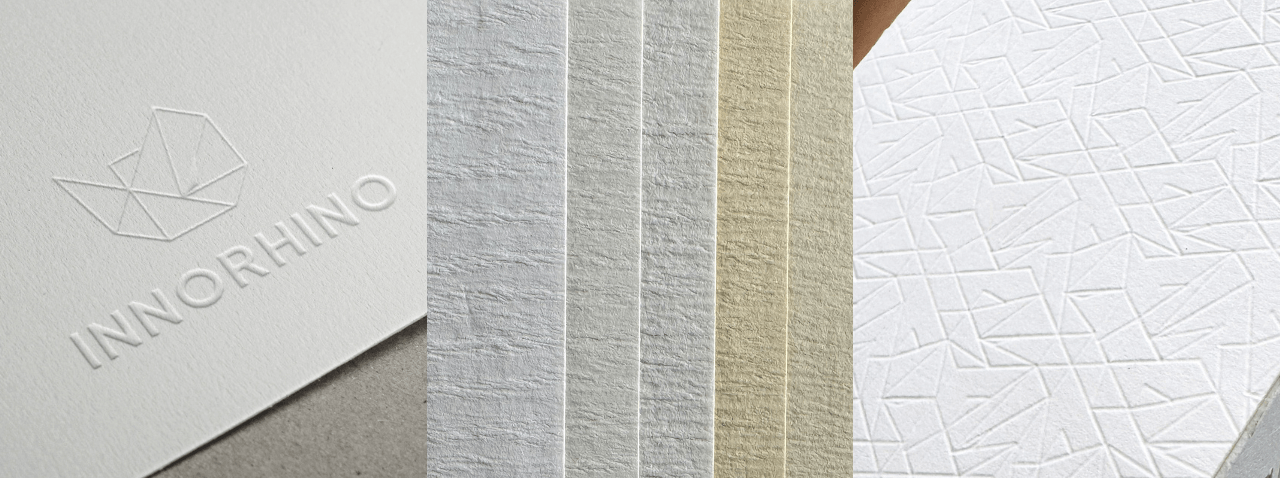 White paper material close-up