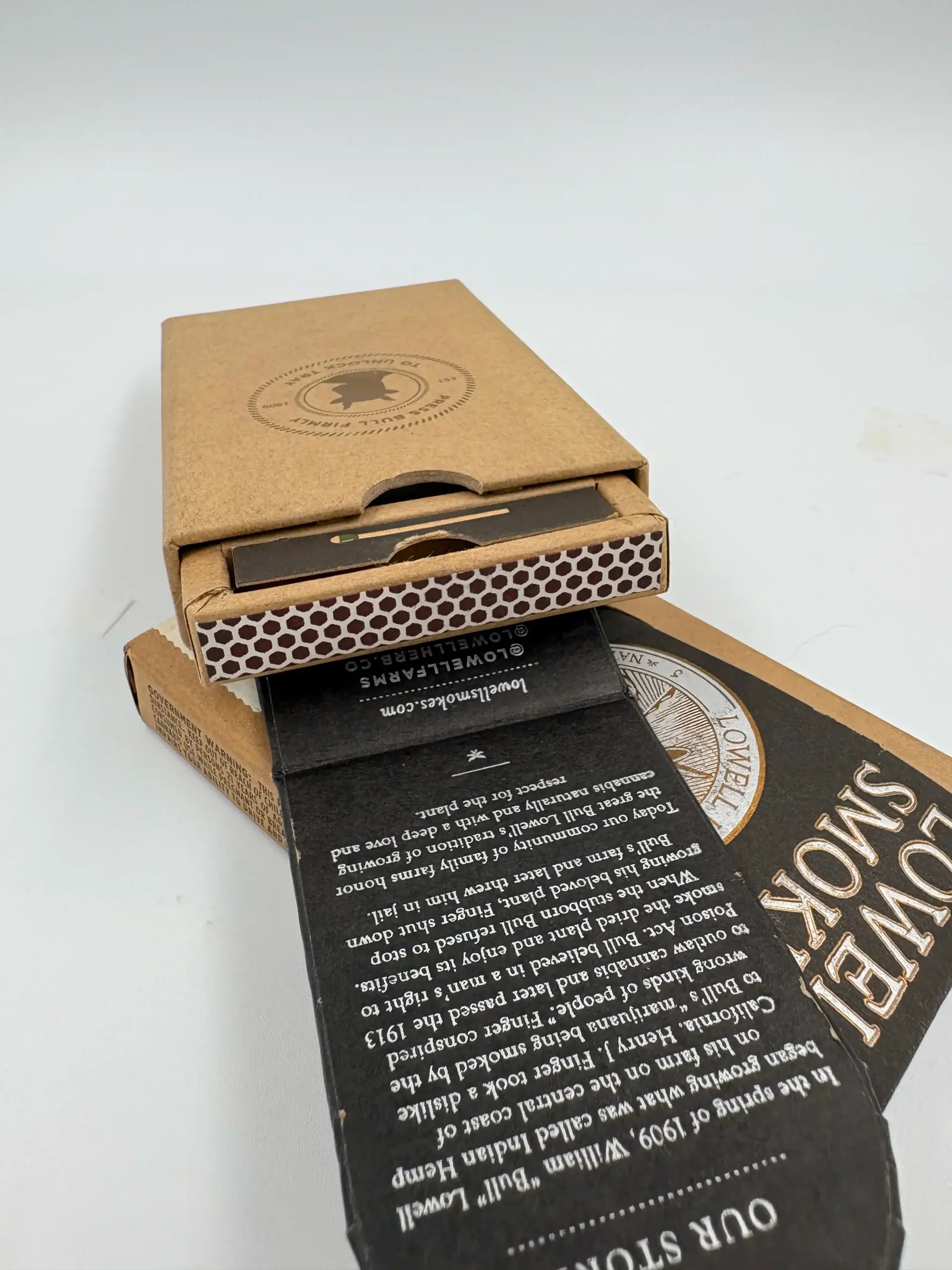 the Iconic Vintage Drawer Box for Lowell Herb Co.