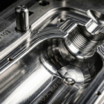 Precision steel injection mold tooling for custom health supplement packaging, illustrating upfront capital expenditure.