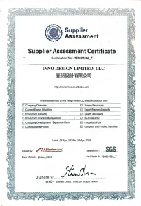 SGS Certificate to INNORHINO