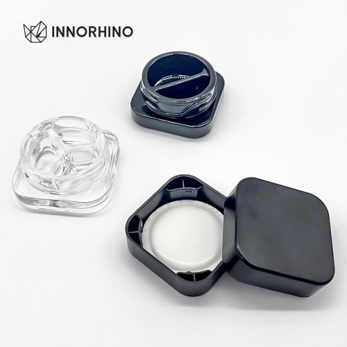 Smell-proof & Airtight Seal CR Cap- Concentrate Jar with Divider