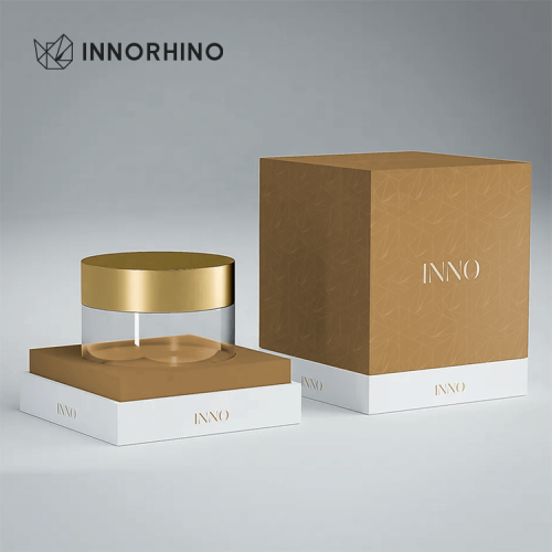I2-C107 + B2-211 Luxury Plastic Jar Brown Box (7)