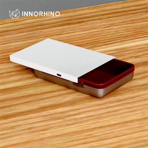 Child Resistant (CR) Slide Top Metal Tin Case | INNORHINO