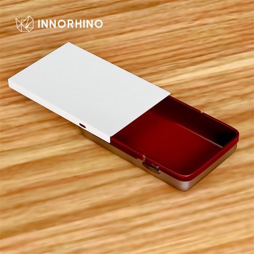 Child Resistant (CR) Slide Top Metal Tin Case | INNORHINO