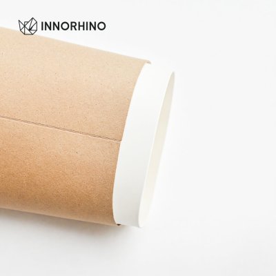 9oz 12oz 16oz 22oz Kraft Double-Wall Paper Hot Cups – Durable & Eco-Friendly Beverage Solution